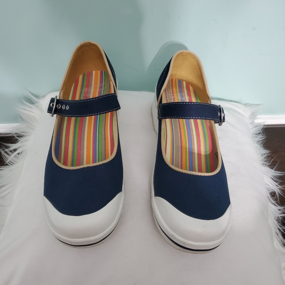 Dansko Vegan 'Valerie' MaryJane Canvas Shoes 8.5